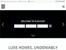 Tablet Screenshot of elaneast.com